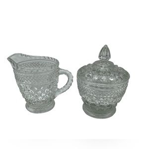 Wexford sugar bowl and creamer